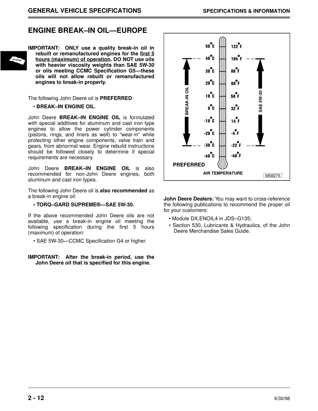 general vehicle specifications 9