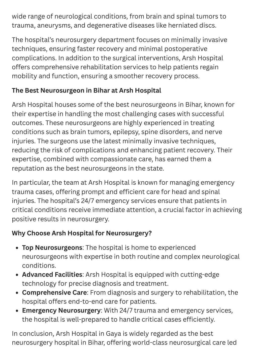 wide range of neurological conditions from brain