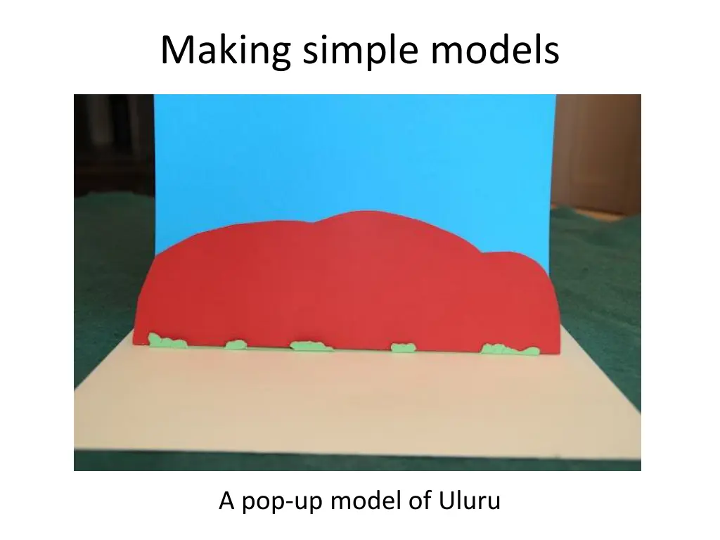 making simple models