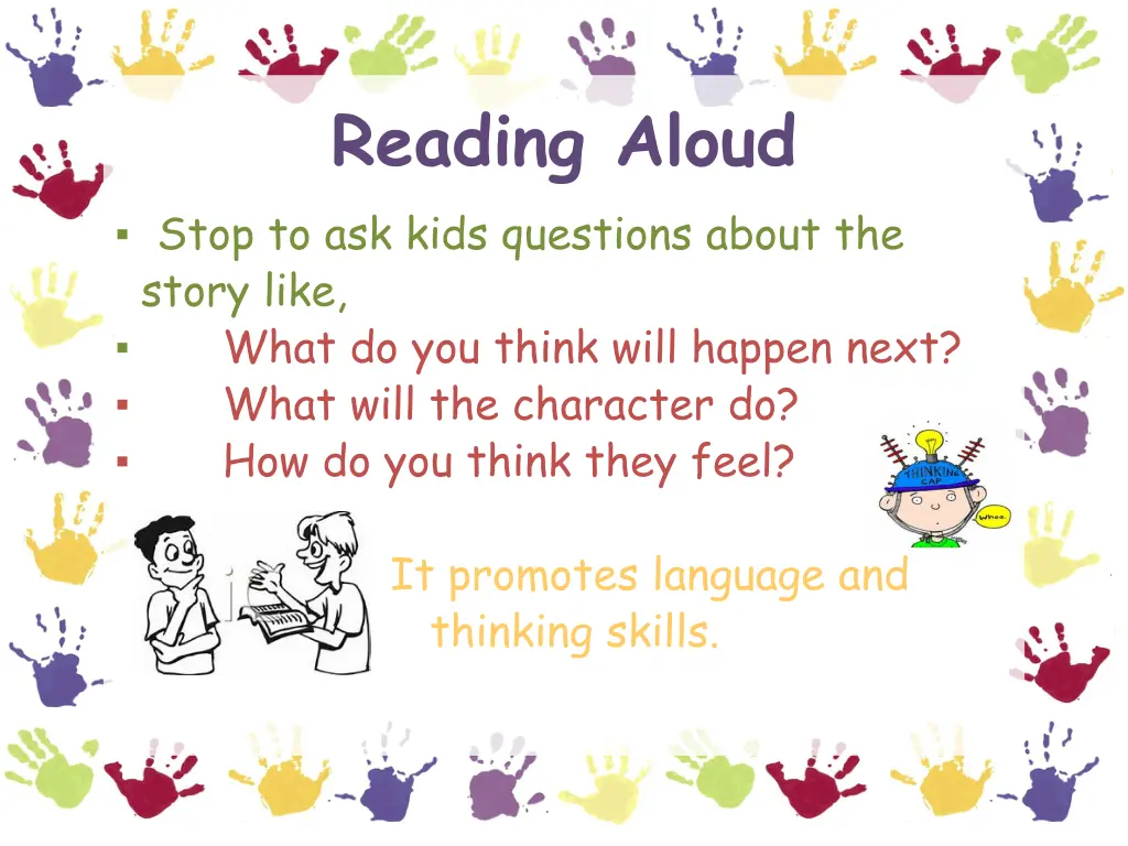 reading aloud stop to ask kids questions about