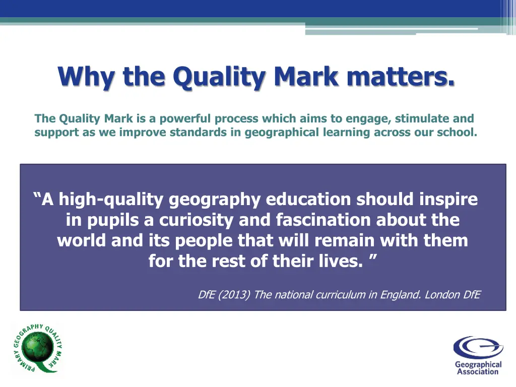 why the quality mark matters