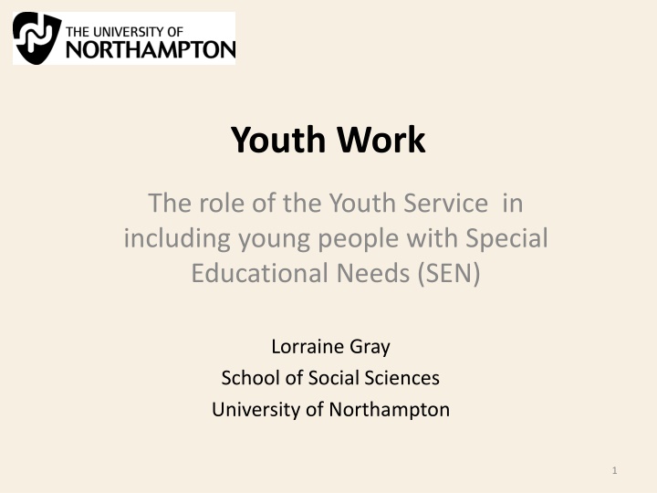 youth work