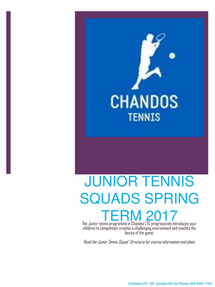 junior tennis squads spring term 2017 the junior