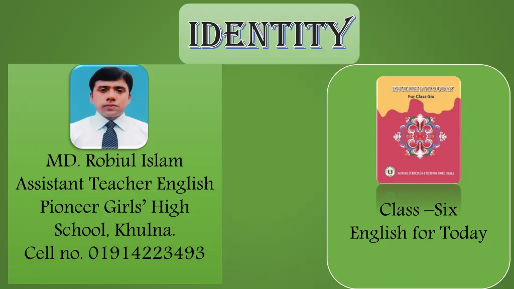 identity identity