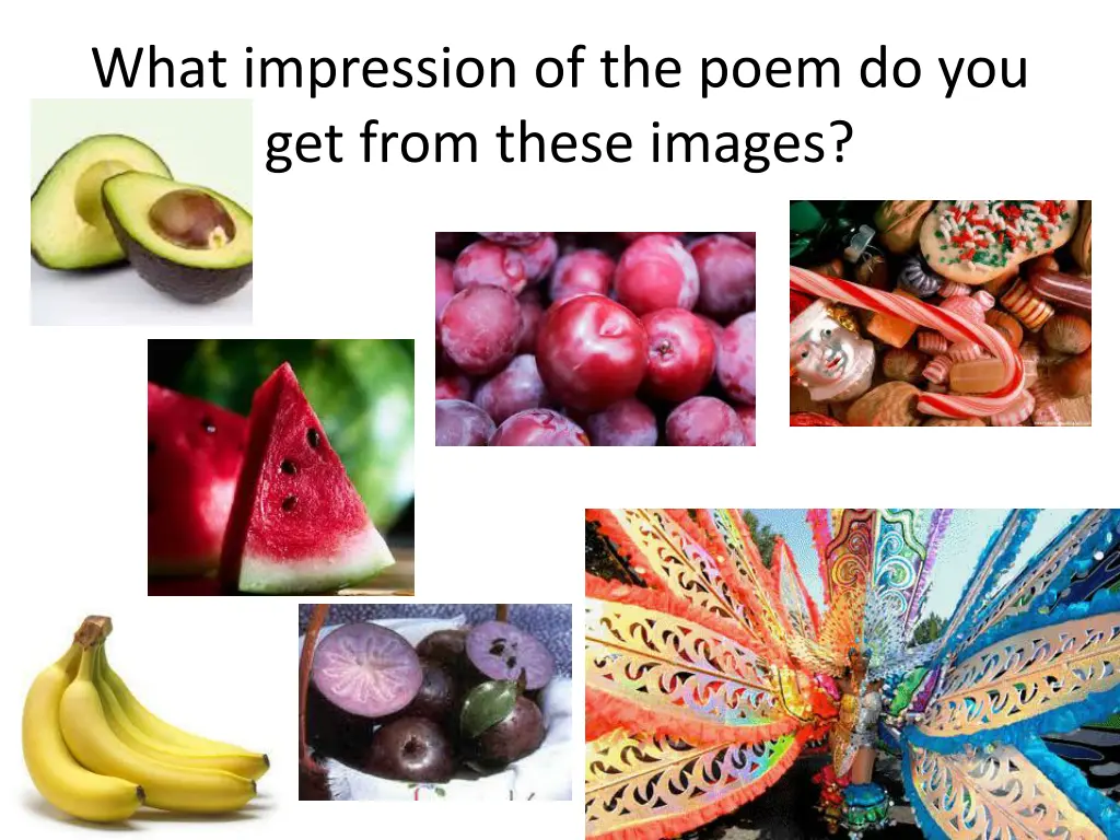 what impression of the poem do you get from these