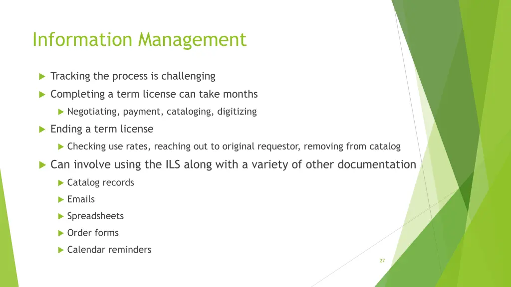 information management