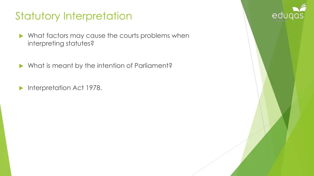 statutory interpretation 1