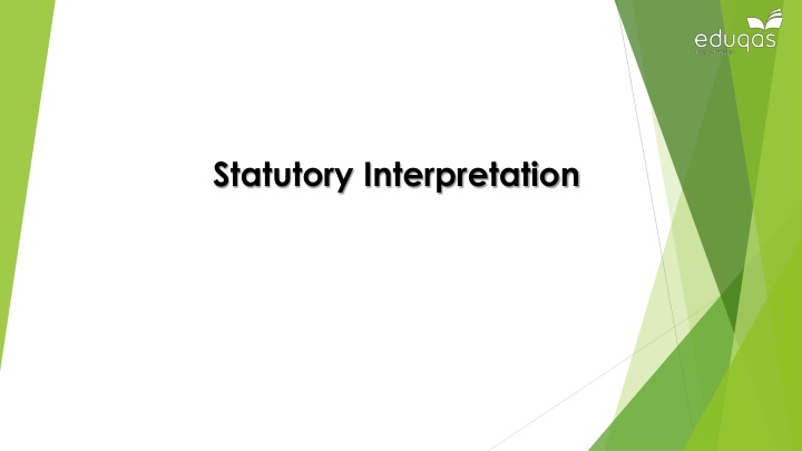 statutory interpretation