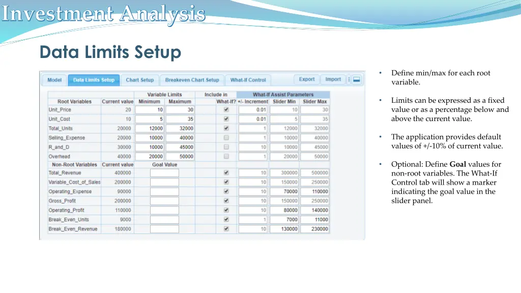 investment analysis 4