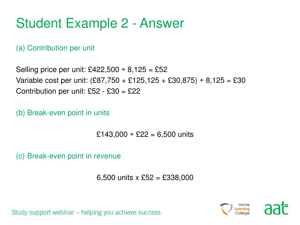 student example 2 answer