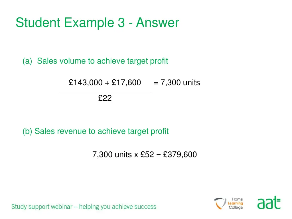 student example 3 answer