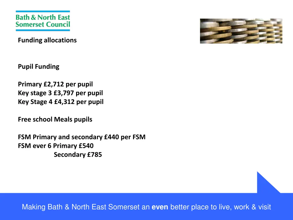 funding allocations