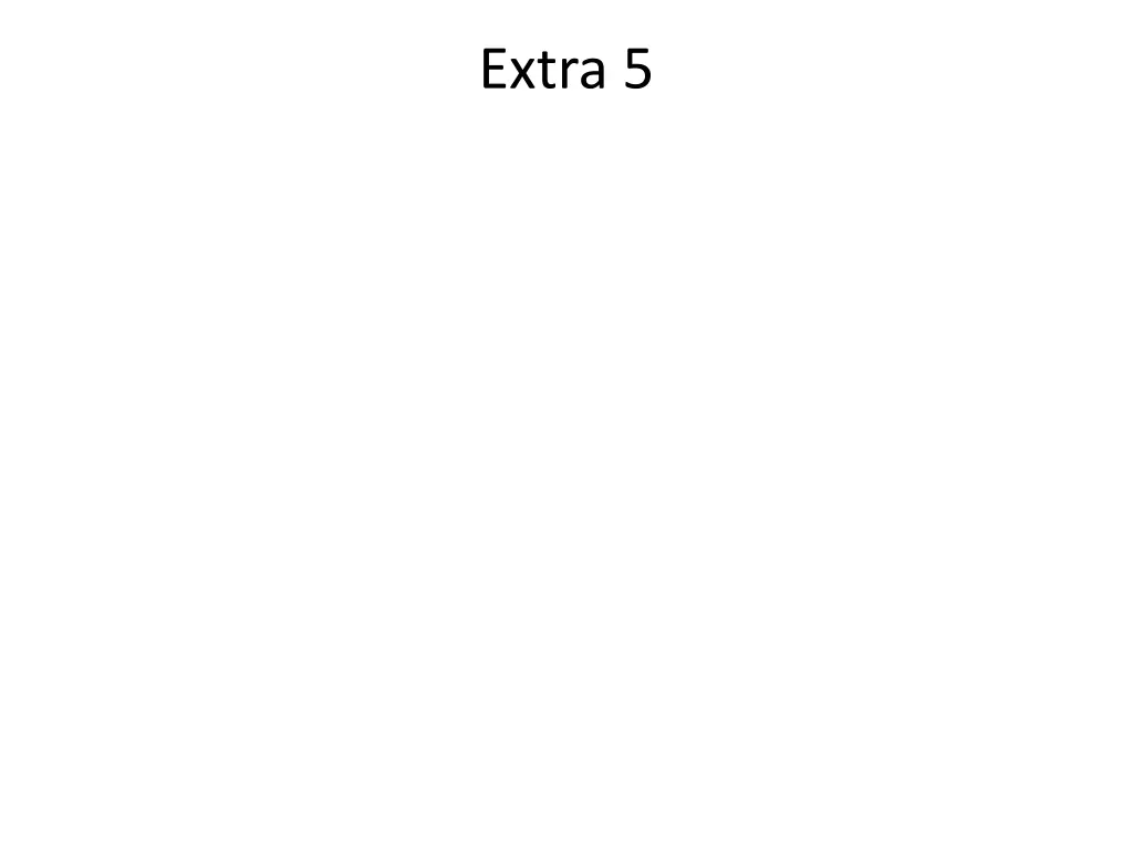 extra 5