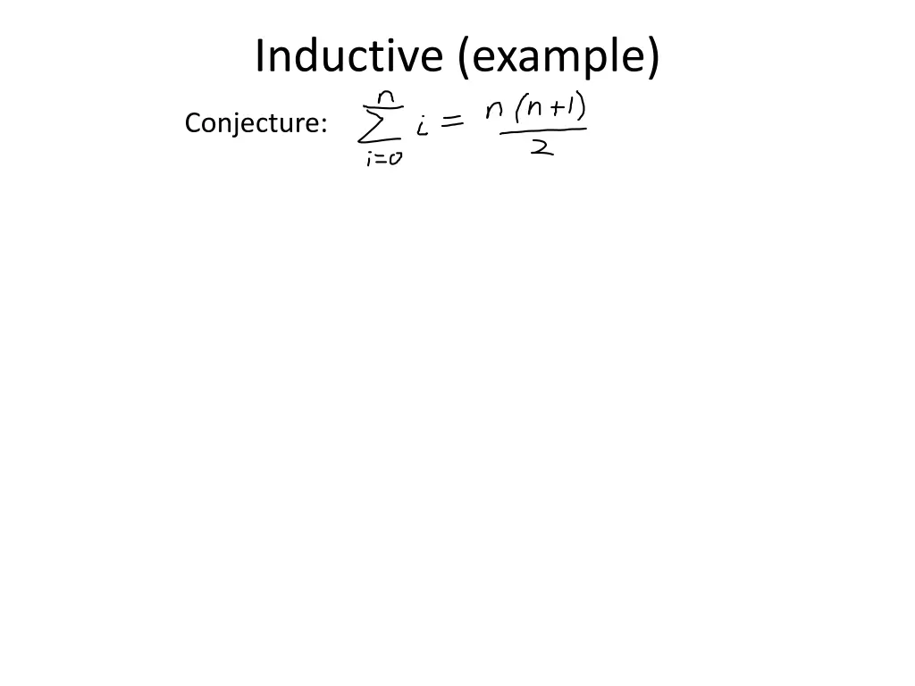 inductive example