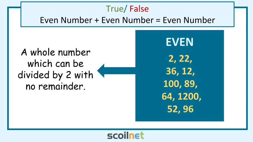 true false 1