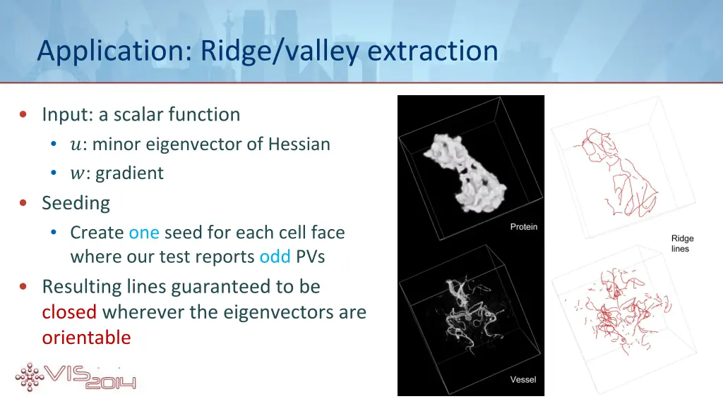 application ridge valley extraction