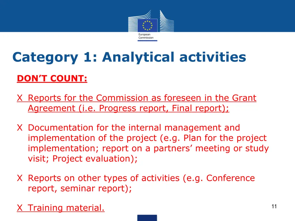 category 1 analytical activities 2