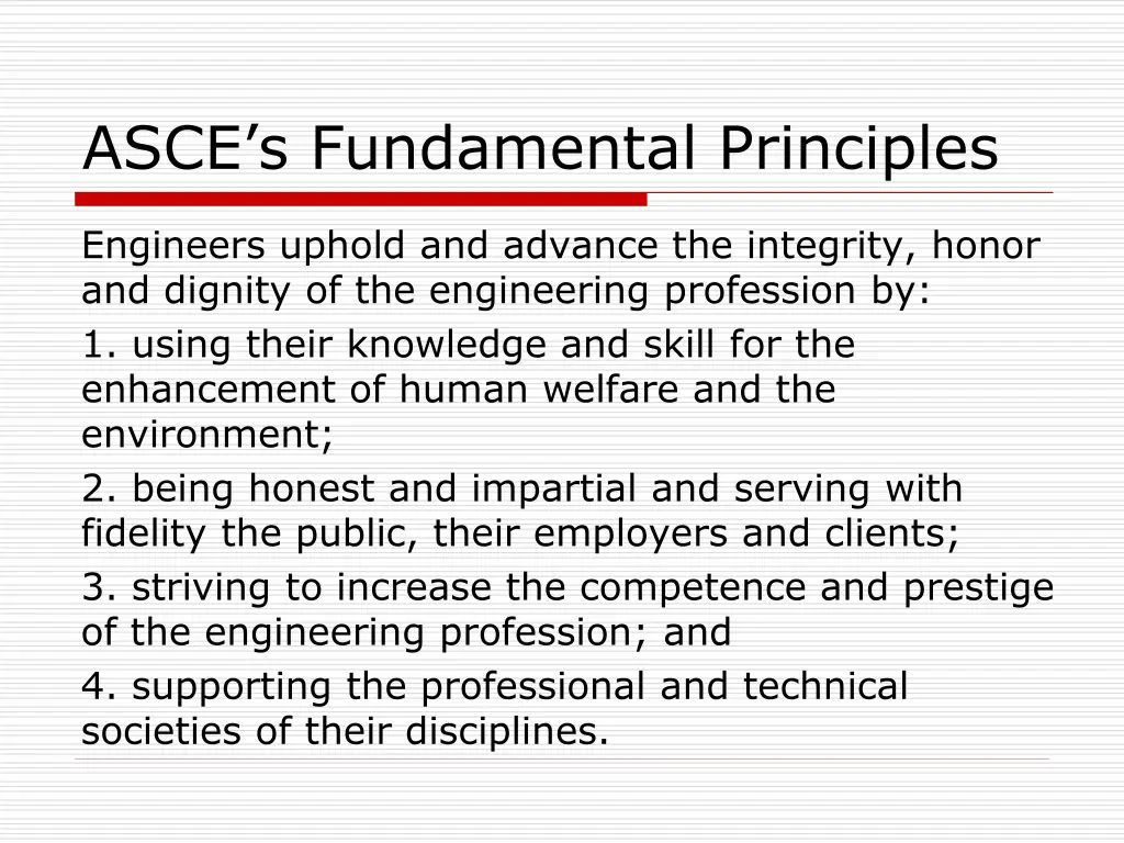 asce s fundamental principles