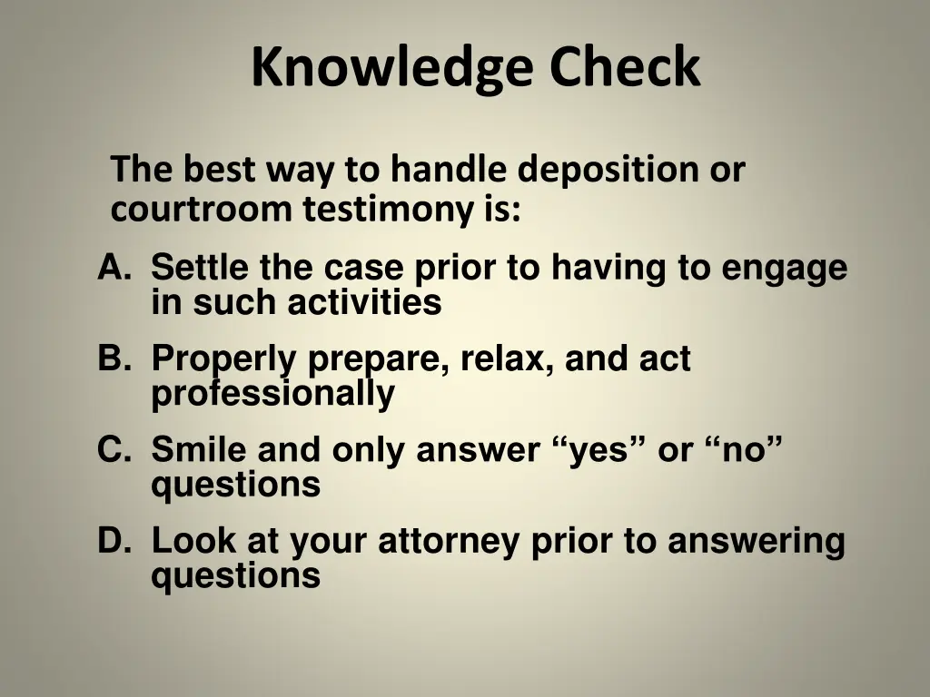 knowledge check 1