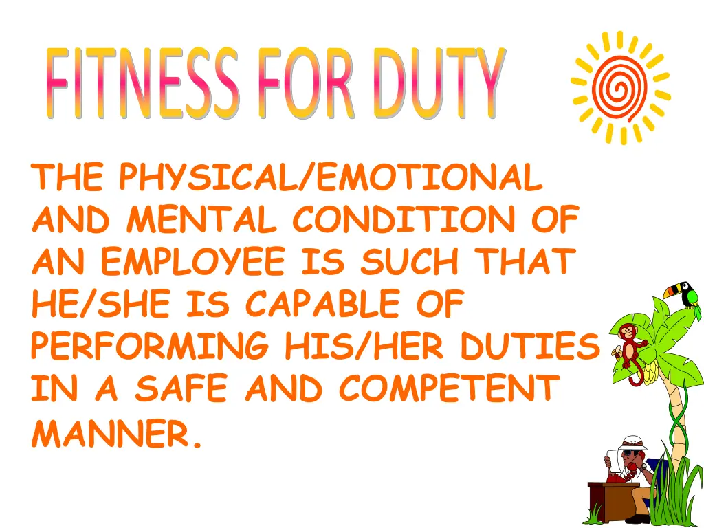 fitness for duty 1