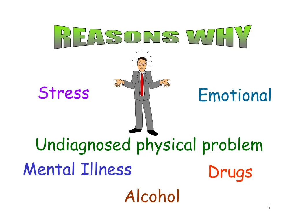 reasons why