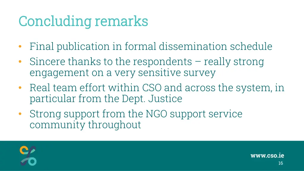 concluding remarks concluding remarks