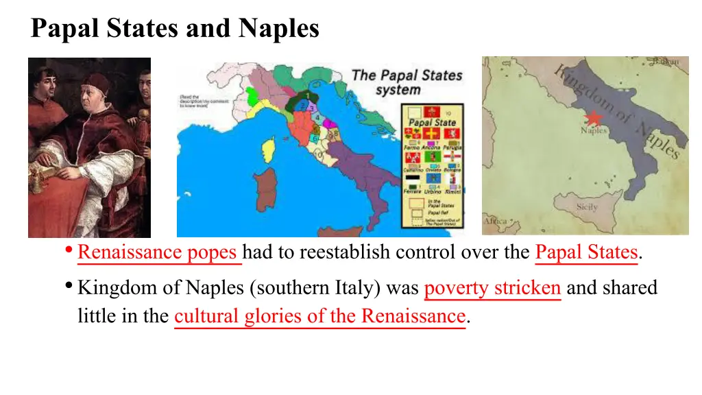 papal states and naples