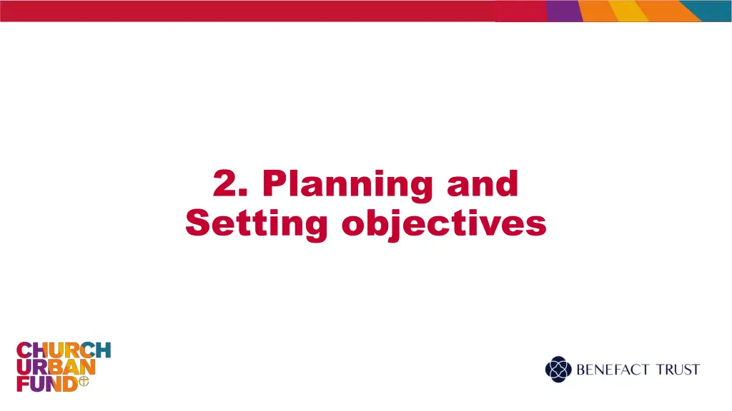 2 planning and setting objectives