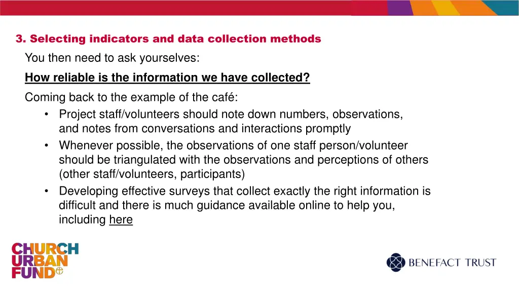 3 selecting indicators and data collection