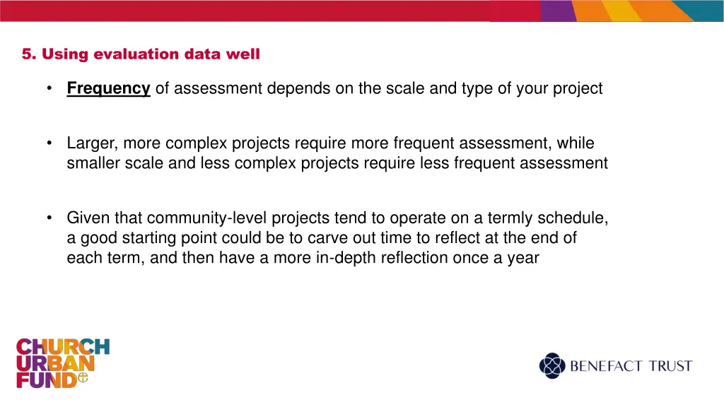 5 using evaluation data well 2