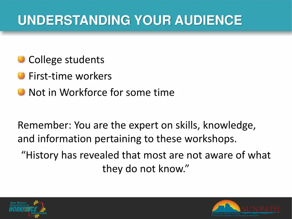 understanding your audience