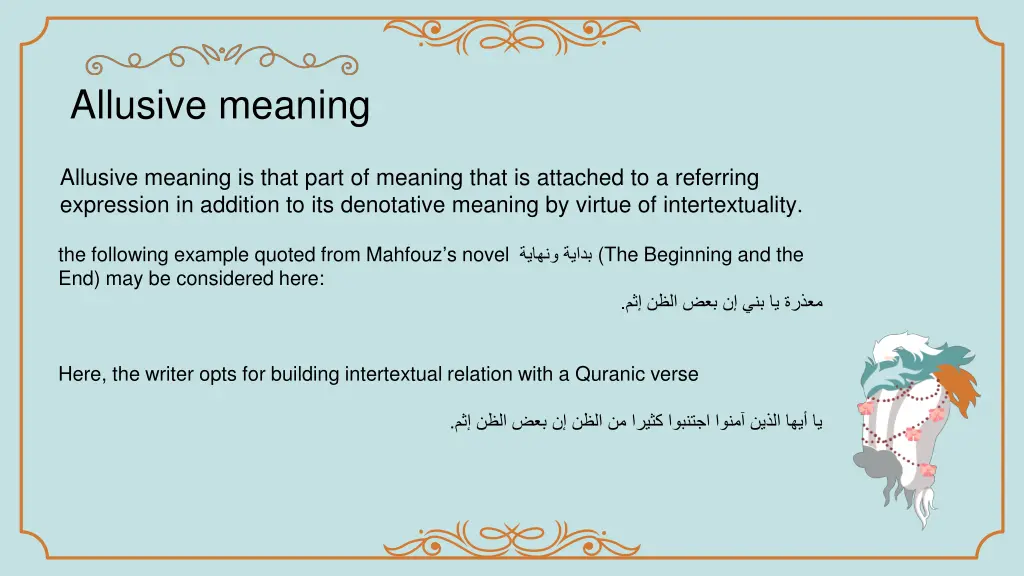 allusive meaning