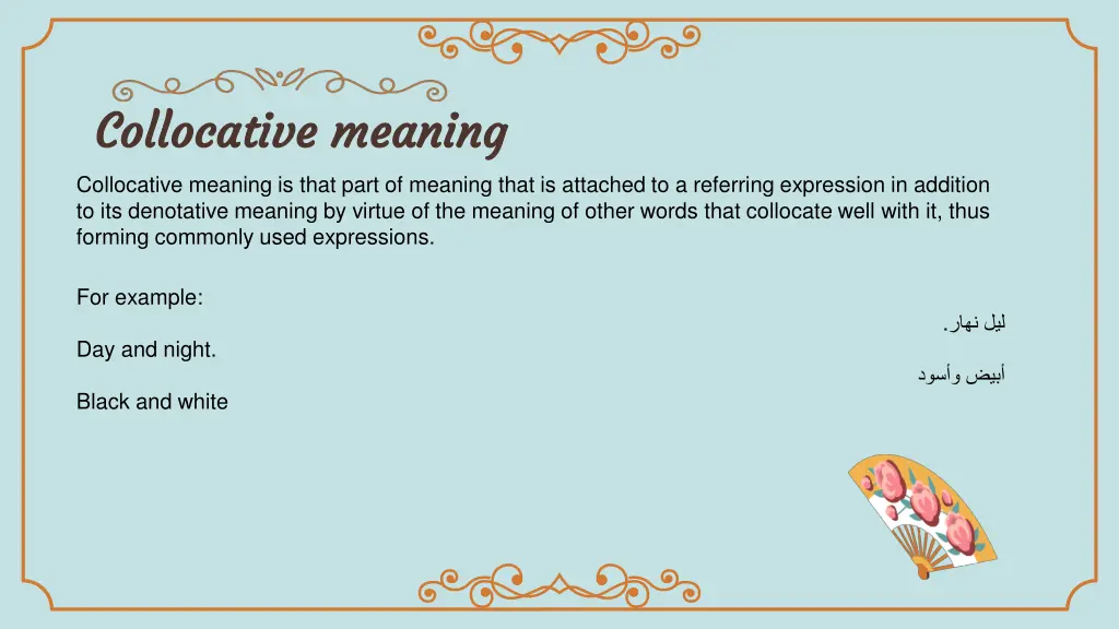 collocative meaning collocative meaning