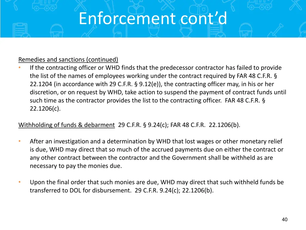 enforcement cont d 5