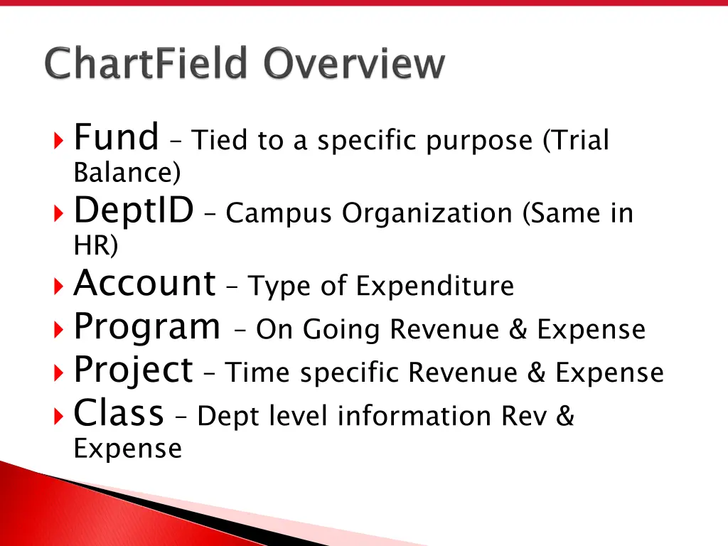 fund tied to a specific purpose trial balance