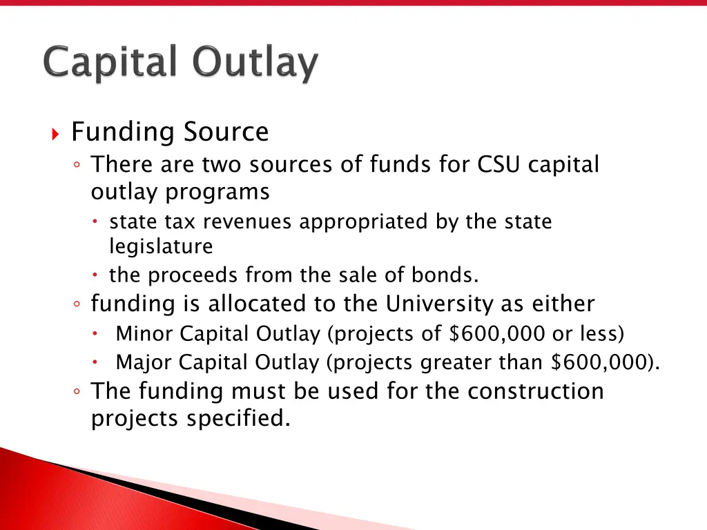 funding source there are two sources of funds