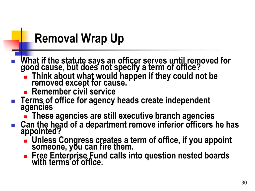 removal wrap up