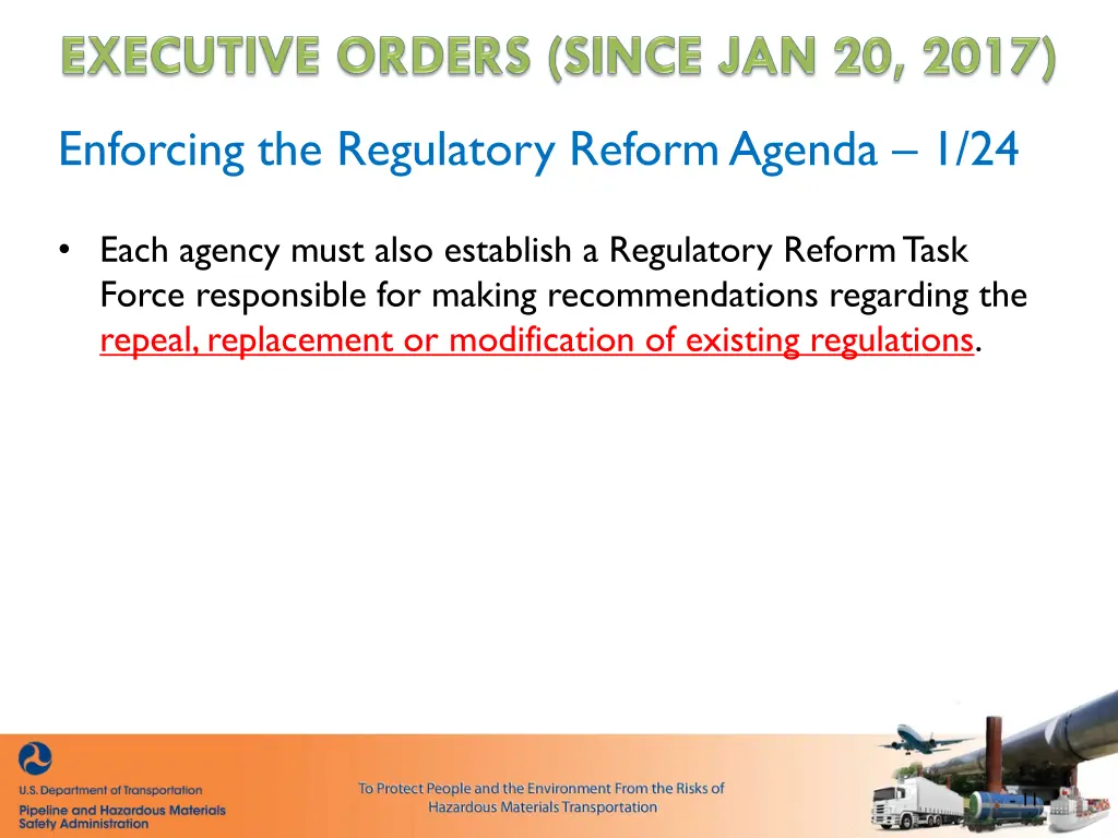 enforcing the regulatory reform agenda 1 24 1