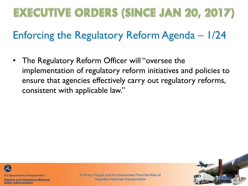 enforcing the regulatory reform agenda 1 24