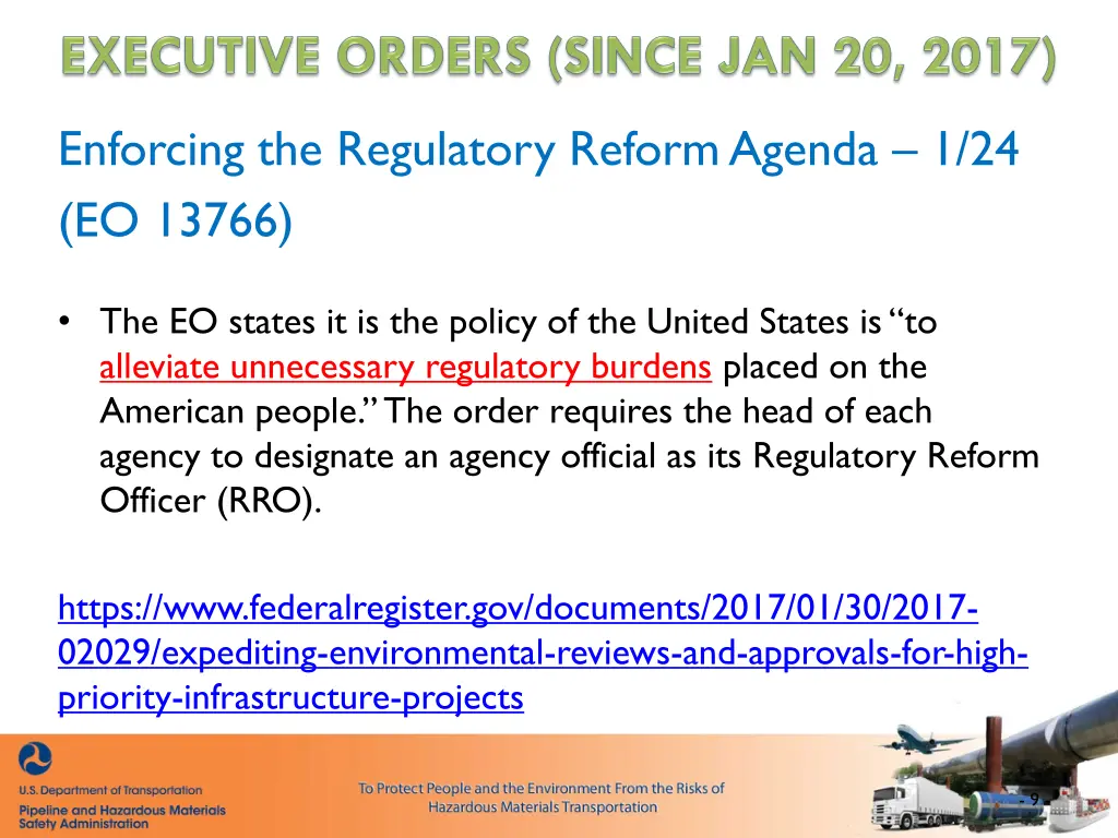 enforcing the regulatory reform agenda