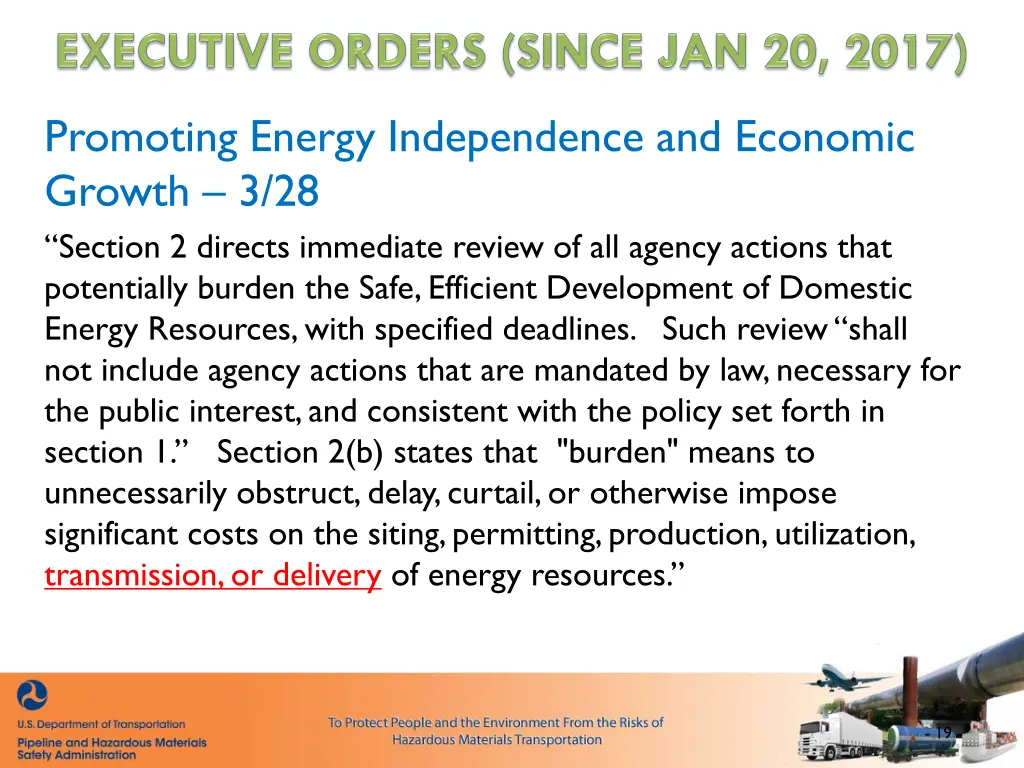 promoting energy independence and economic growth 2