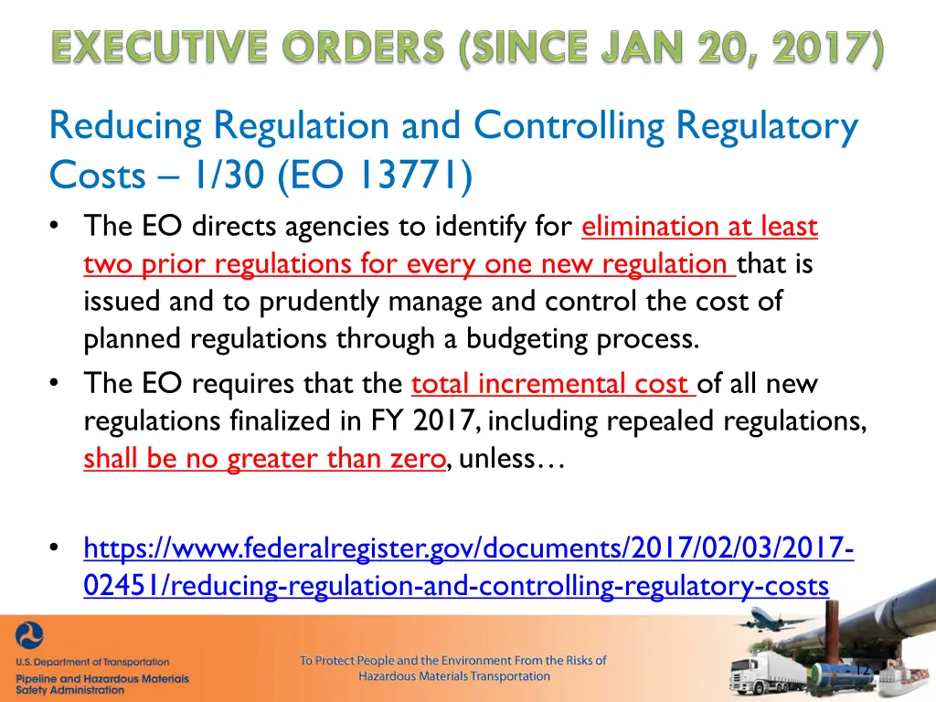 reducing regulation and controlling regulatory