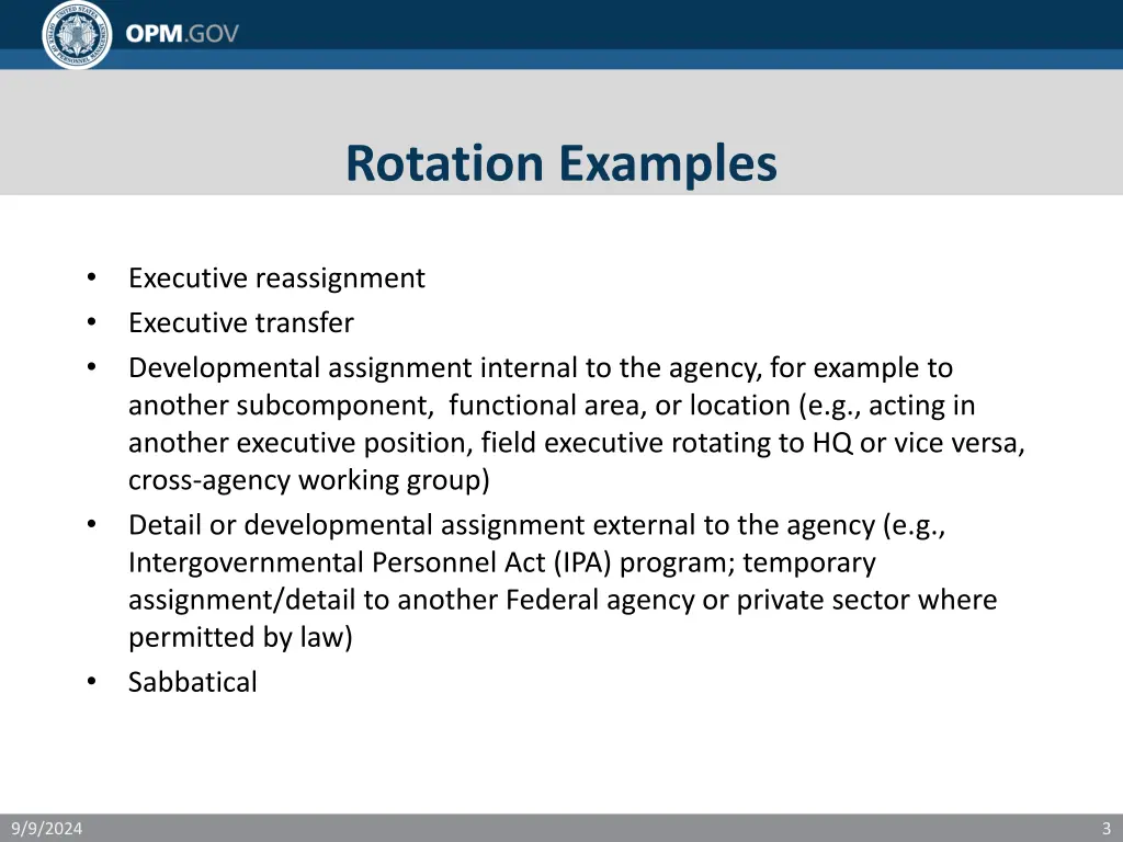 rotation examples