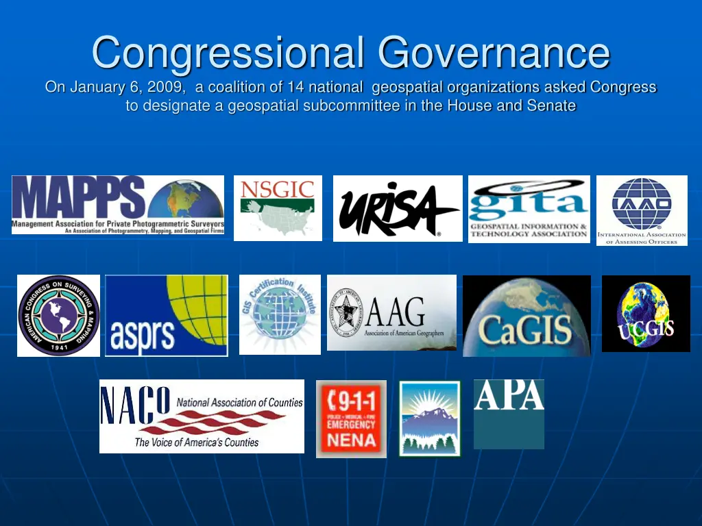 congressional governance on january 6 2009