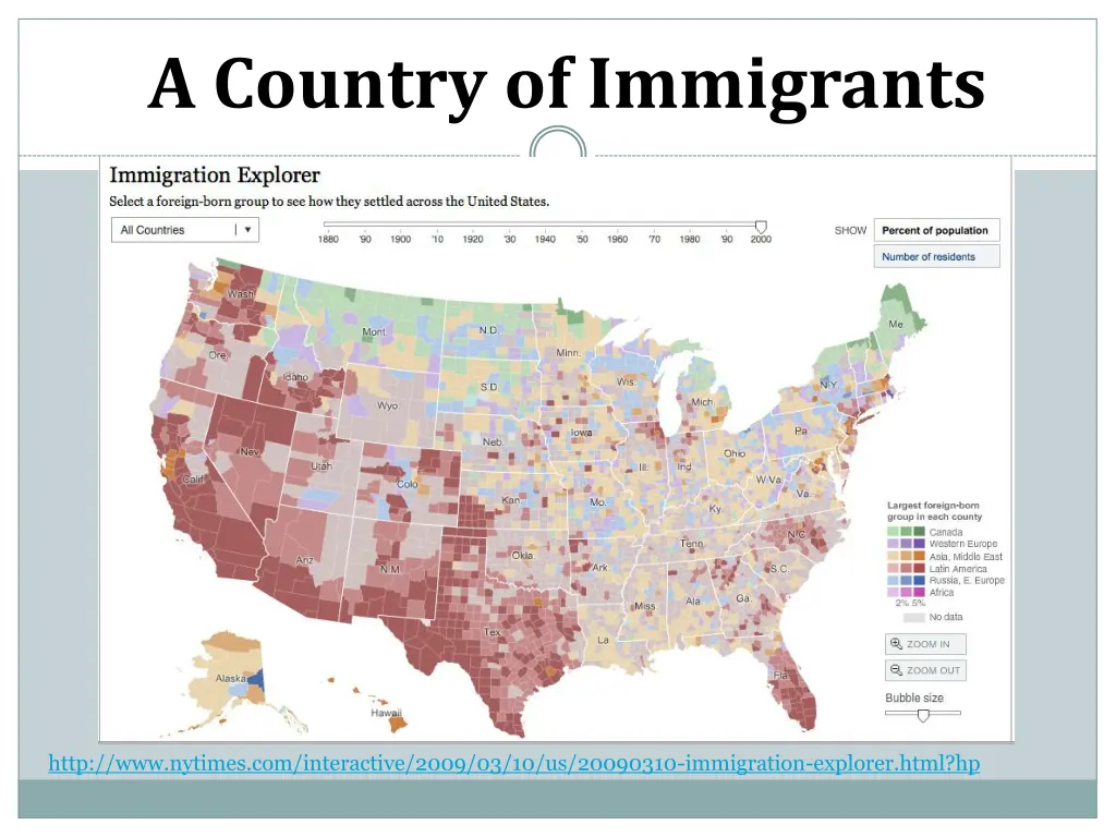 a country of immigrants