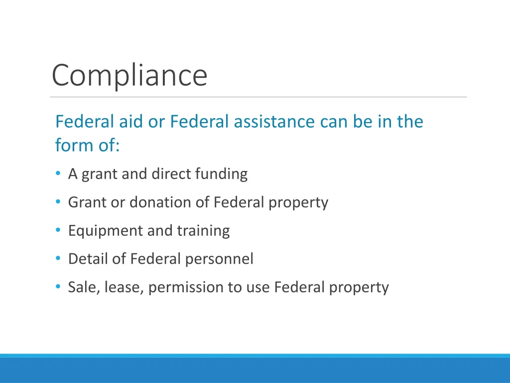 compliance 1