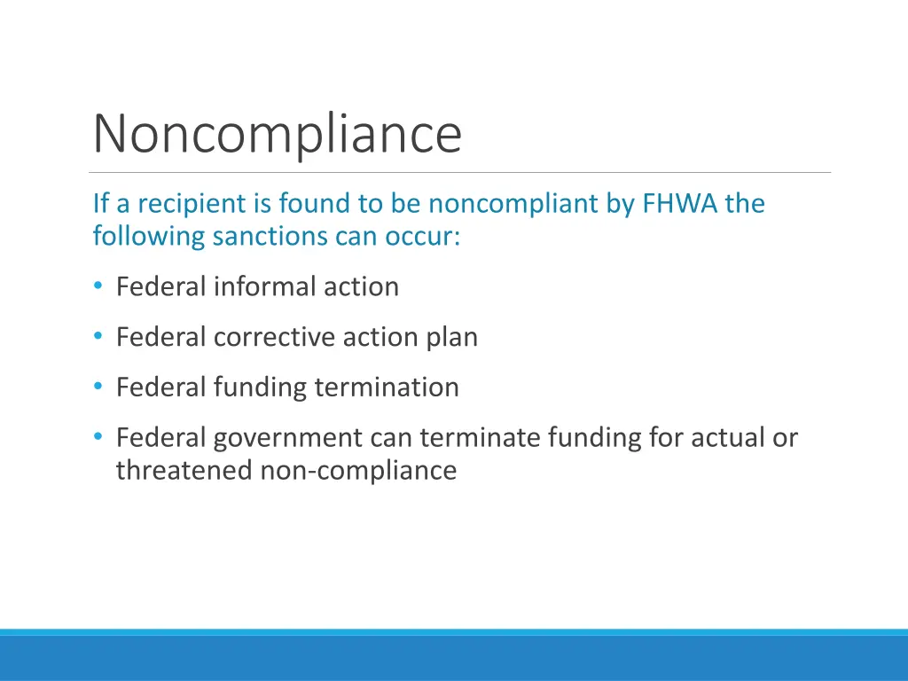 noncompliance