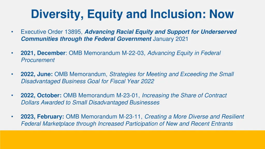 diversity equity and inclusion now