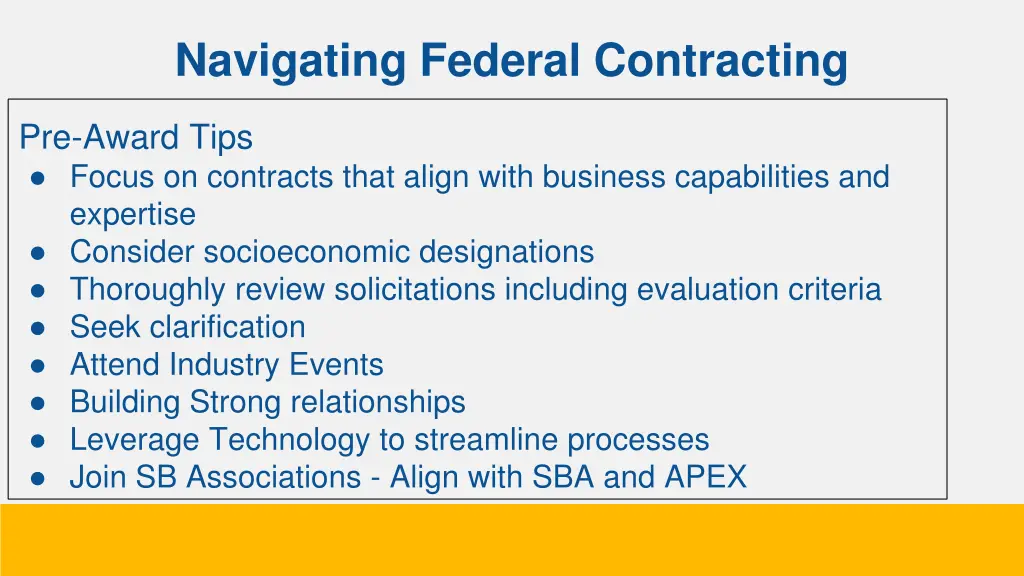 navigating federal contracting 4