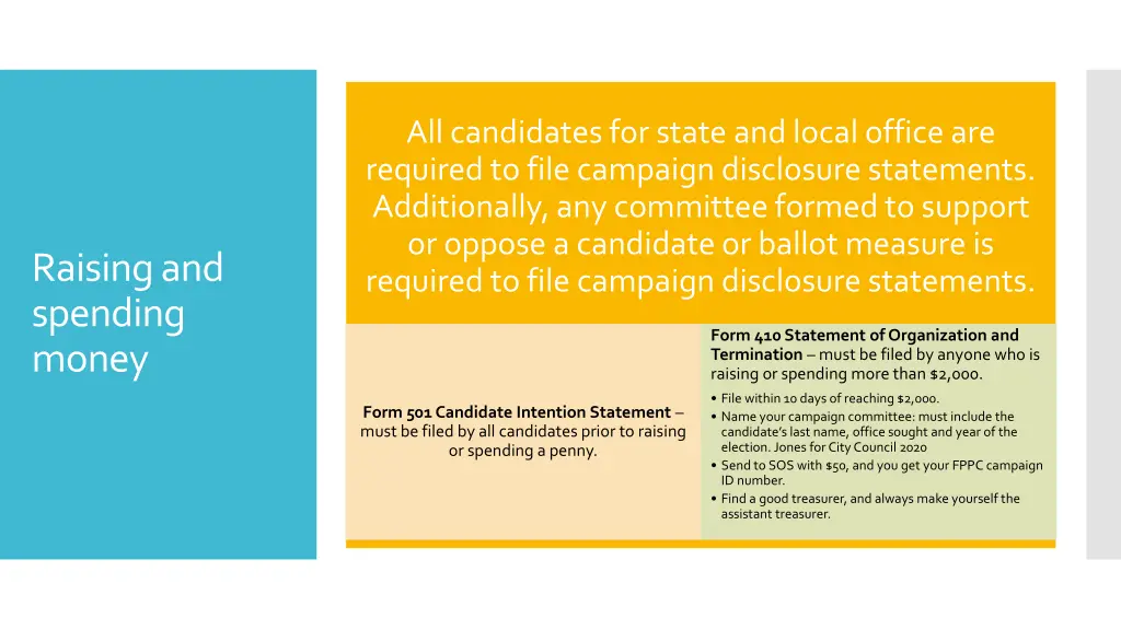 all candidates for state and local office